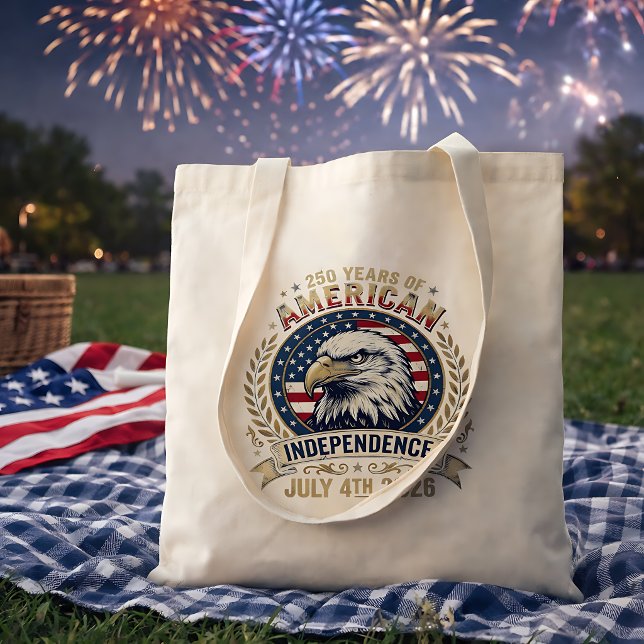 American Eagle 250 Års Jubileum för självständighe Tygkasse (Skapare uppladdad)