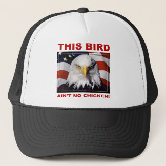 American Eagle Ain't No Chicken Ball Cap Trucker Truckerkeps