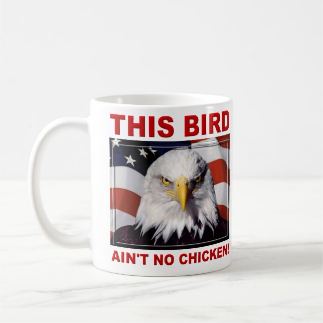 American Eagle Ain't No Chicken Kaffemugg (Vänster)
