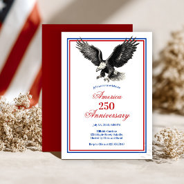 American Eagle America 250-årsjubileumsfest Inbjudningar