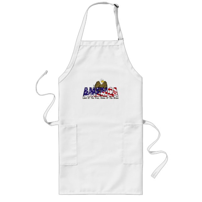American Eagle Apron Långt Förkläde (Framsidan)