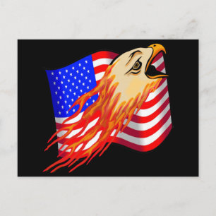 American Eagle Biker T shirts Gifts Vykort