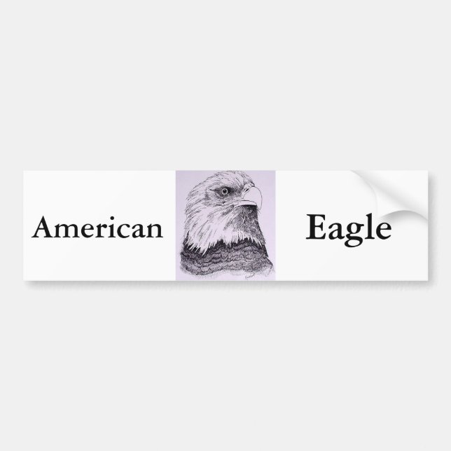 American Eagle Bildekal (Framsidan)