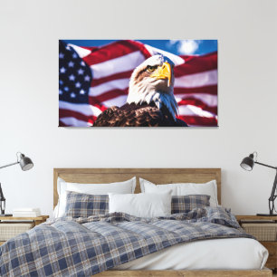 American Eagle Canvastryck