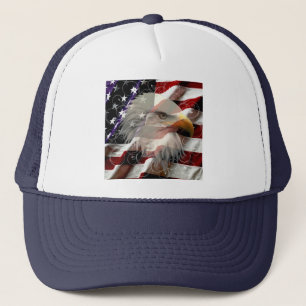 American Eagle Flagga Hat Truckerkeps