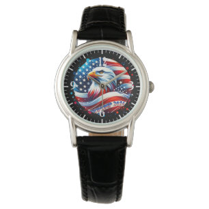 American Eagle Flagga Trump 2024 Armbandsur