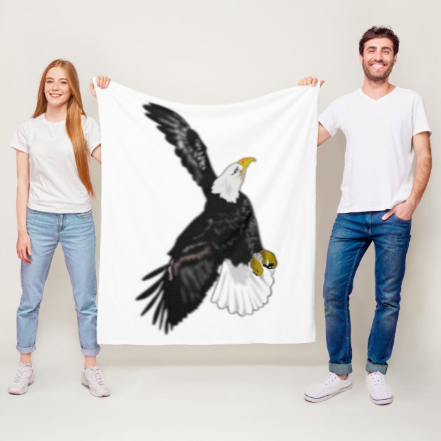 American Eagle Fleece Blanket (På plats)