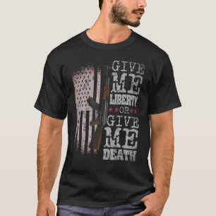 American Eagle Ge Me Liberty eller Ge Me Död 4t T Shirt