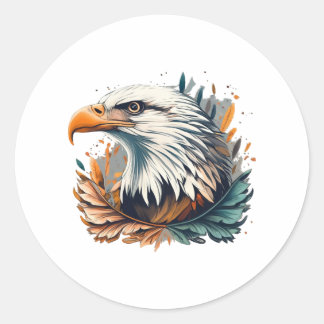 American Eagle Graphic Runt Klistermärke
