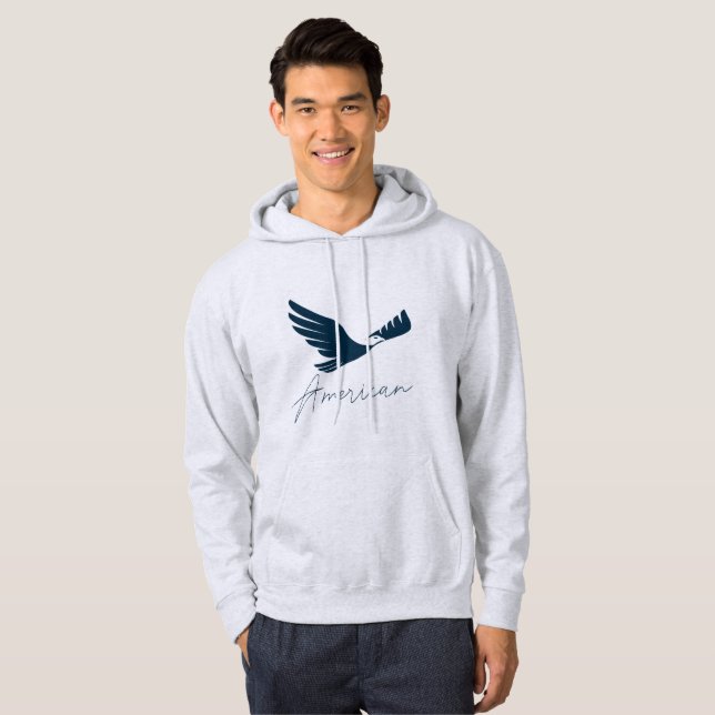 American Eagle 🦅 Hoodie (Hel framsida)