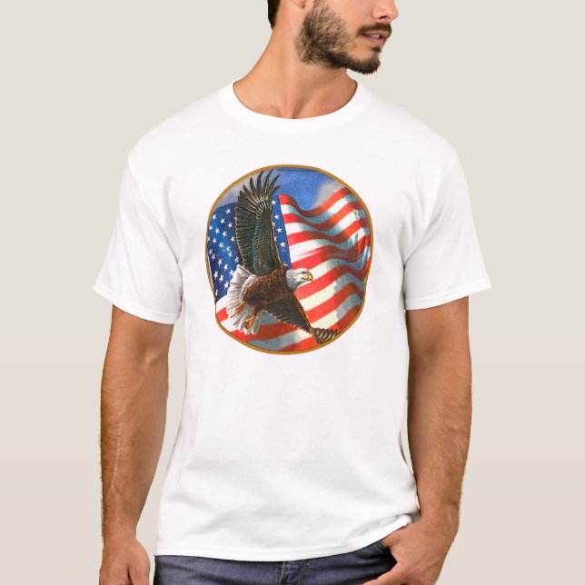 American Eagle i flyg Tröja (Framsida)