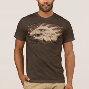 American Eagle i Neutralt Brown Tones Tee Shirt