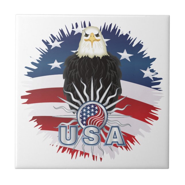 American Eagle Kakelplatta (Framsidan)