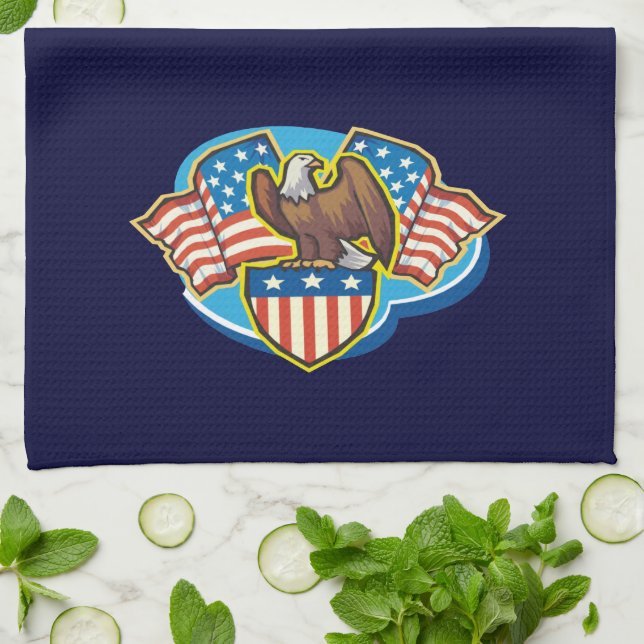 American Eagle Kitchen Towel Kökshandduk (Vikta)