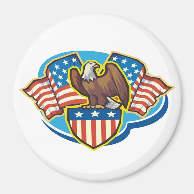 American Eagle Magnet (Framsidan)