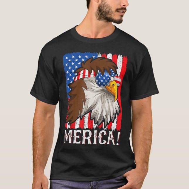 American Eagle Manar, USA:s 4:e juli T Shirt (Framsida)
