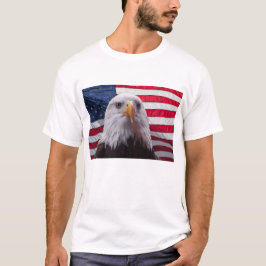 American Eagle och Flagga T Shirt