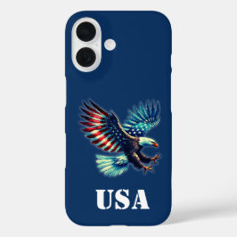 American Eagle Patriotiska Flagg iPhone / iPad-fod