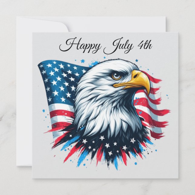 American Eagle Platt Kort (Framsida)