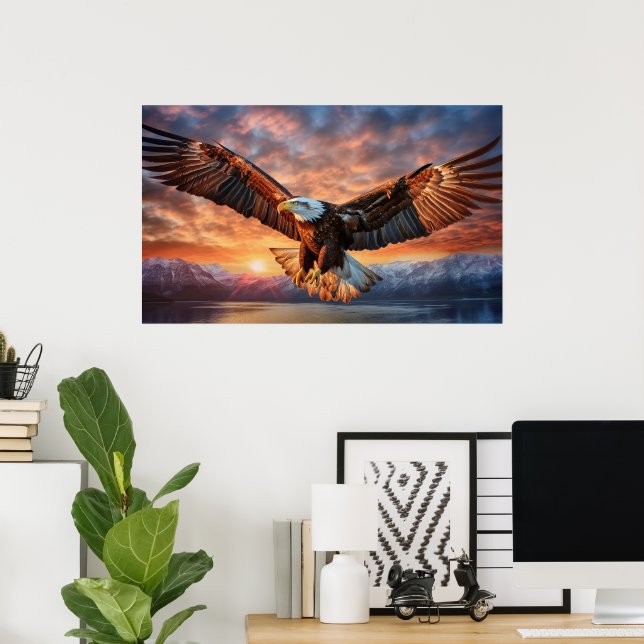 American Eagle Poster (Hemmakontoret)