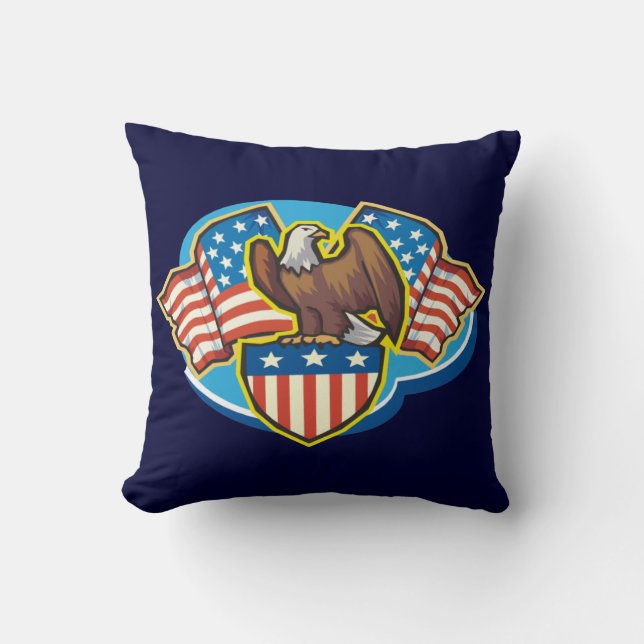 American Eagle Reversible Pillow Kudde (Framsida)