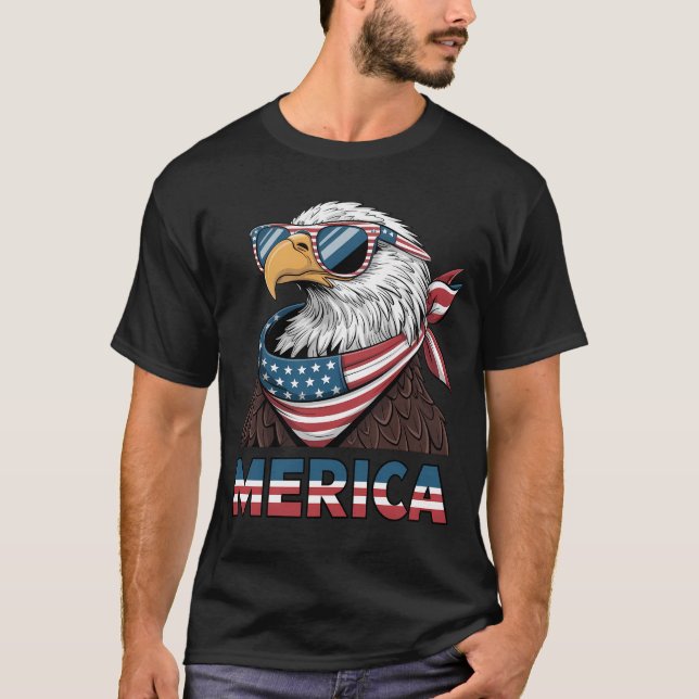 American Eagle Sign T Shirt (Framsida)
