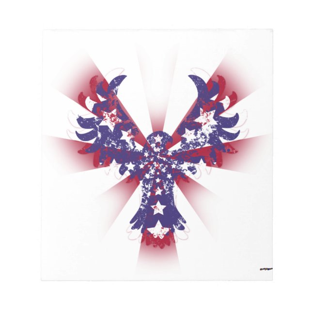 American Eagle Stars & Stripes Anteckningsblock (Framsida)