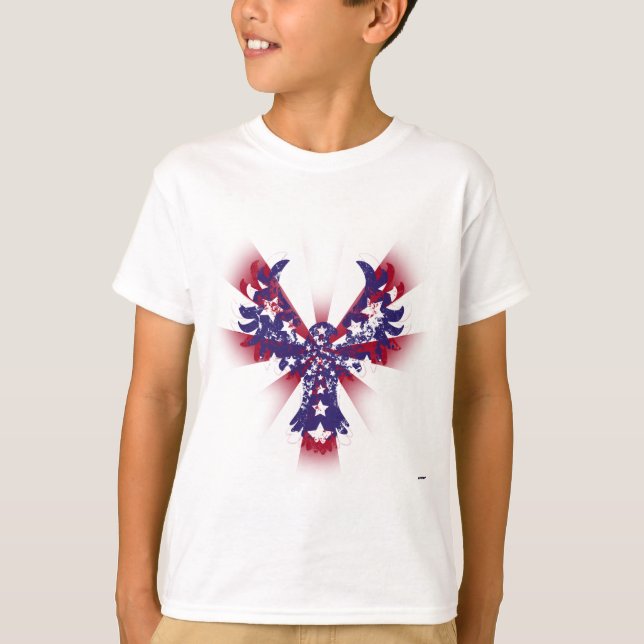 American Eagle Stars & Stripes Tee Shirt (Framsida)