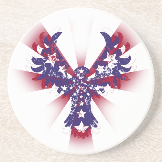 American Eagle Stars & Stripes Underlägg Sandsten (Framsidan)