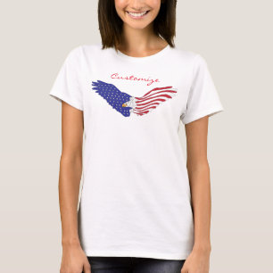 American Eagle Thunder_Cove Patriotic 4 juli T Shirt