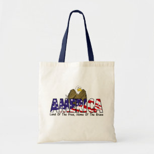American Eagle Tote Bag Tygkasse