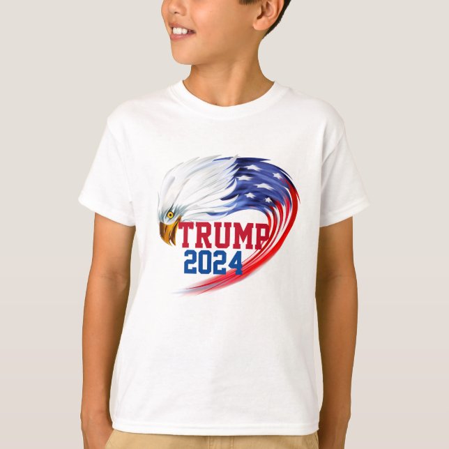 American Eagle Trump 2024 Boy T Shirt (Framsida)