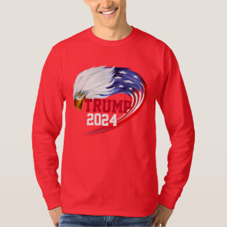 American Eagle Trump 2024 långärmad T-Shirt