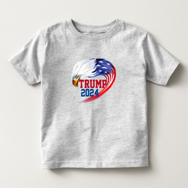 American Eagle Trump 2024    T Shirt (Framsida)
