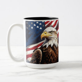 American Eagle Två-Tonad Mugg