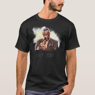 American Economist Walter E. Williams - Oil Painti T Shirt