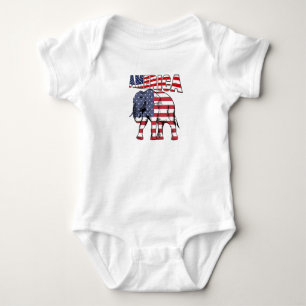 American Elephant T Shirt