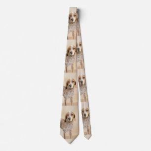 American English Coonhound Painting - Hund Art Slips
