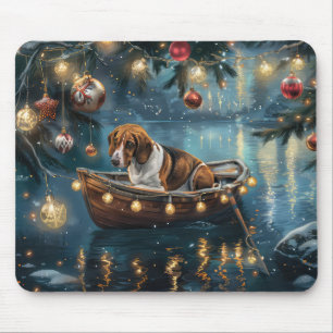 American English Foxhound jul Festive Voyage Musmatta