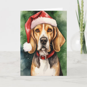 American English Foxhound jul Tack Kort
