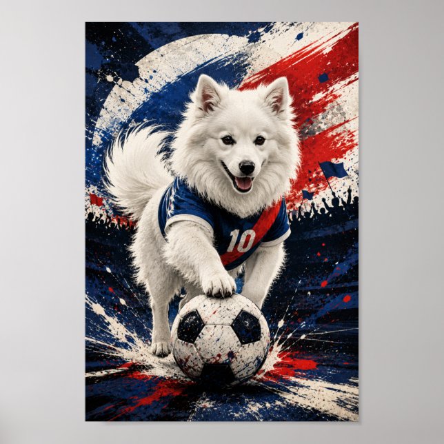 American Eskimo Dog Game Changer Poster (Framsidan)