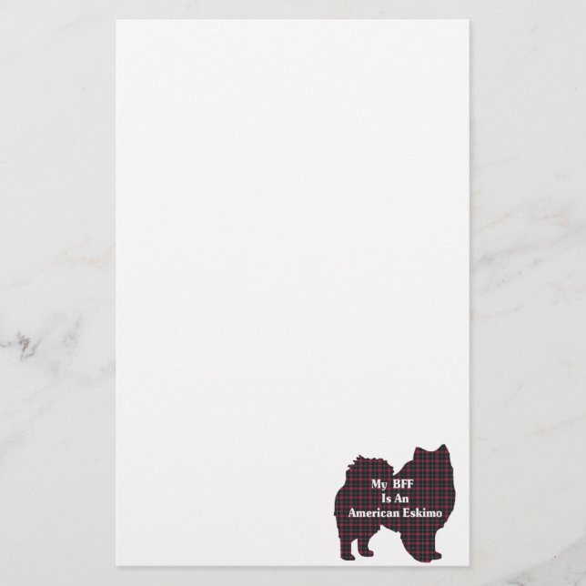 American Eskimo Hund BFF (Framsida)