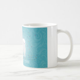 American Eskimo Hund Design Kaffemugg