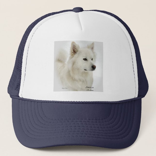 American Eskimo Hund Gifts Keps (Framsida)
