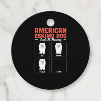 American Eskimo Hund Guide to Training Gåvor Etiketter