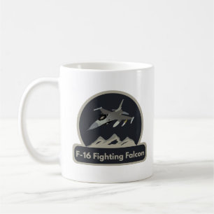 American F-16 Jet Fighter Kaffemugg