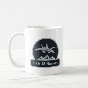 American F/A-18 Jet Fighter Kaffemugg
