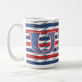 American Family Patriotic Summer Helgdagars Kaffemugg