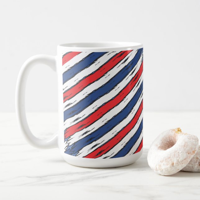 American Family Patriotic Summer Helgdagars Leggin Kaffemugg (Med munk)