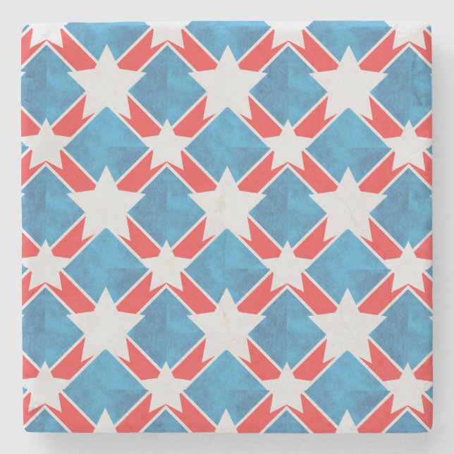 American Family Patriotic Summer Helgdagars Stenunderlägg (Framsidan)